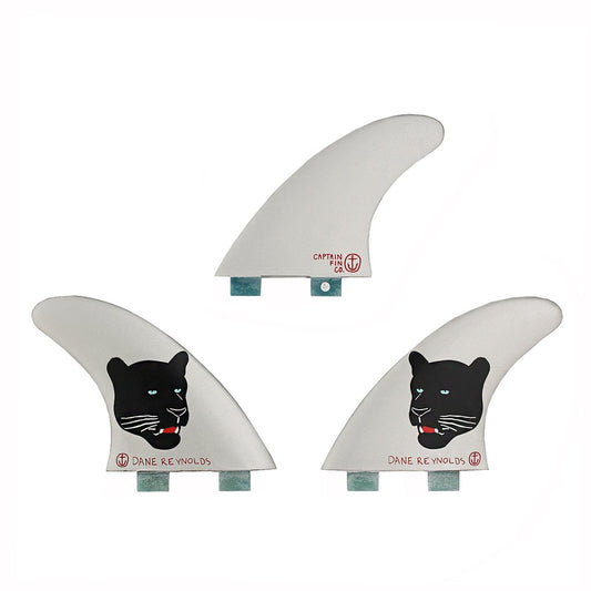 Dane Reynolds Tri - SM/MD/LG - Silver (FCS) - Captain Fin Co - UK