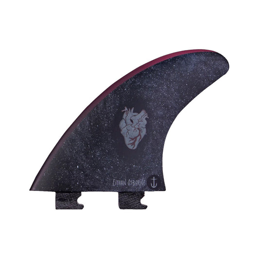 Eithan Osbourne Heart Tri - SM/MD/LG - Black (Snap-In / FCS II)