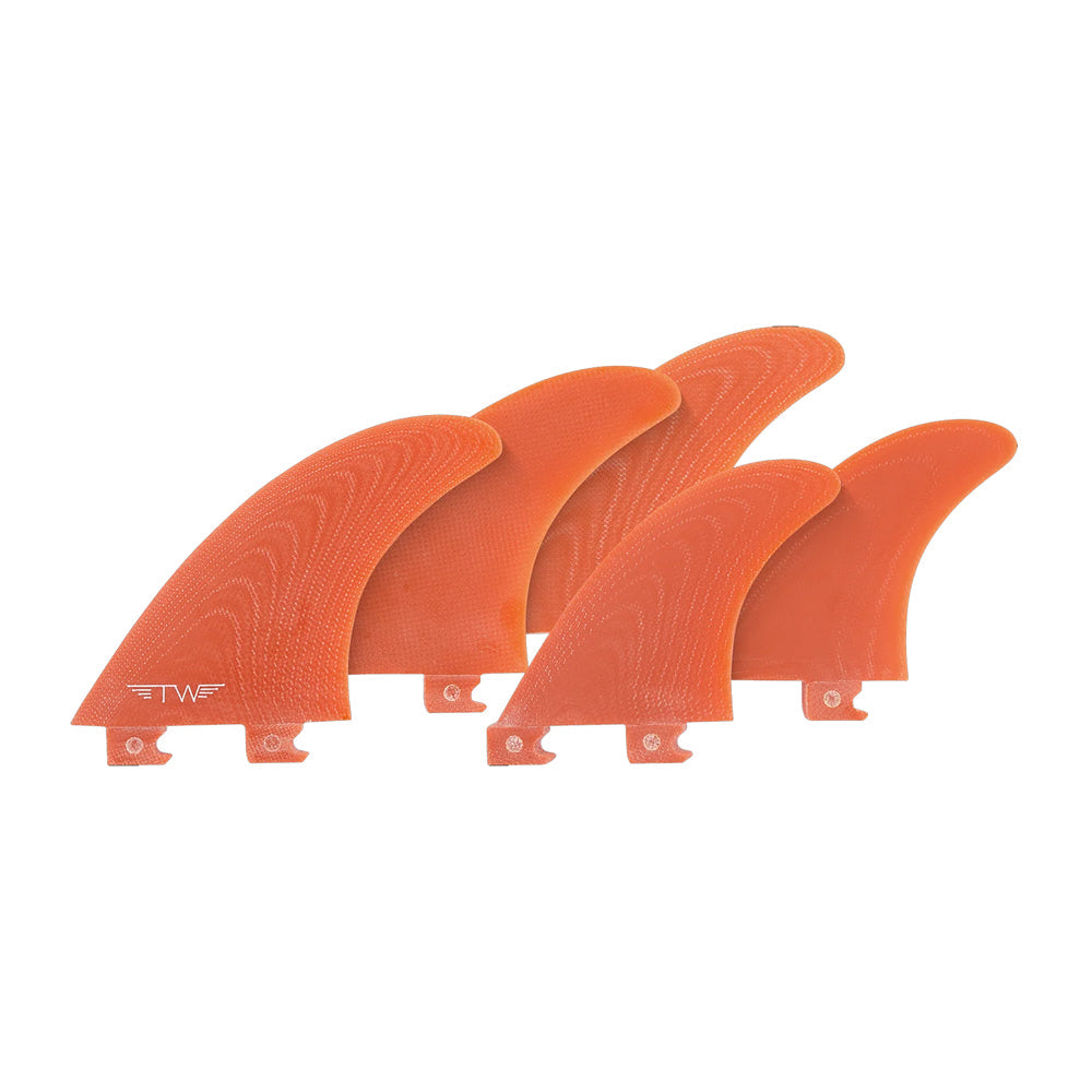 Tyler Warren 5 Fin - Medium - Orange (Snap-In / FCS II)