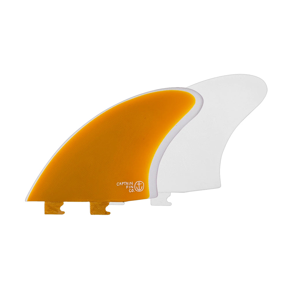 CF Twin Keel - Large - Yellow (Snap-In / FCS II)
