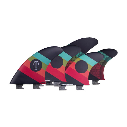 CF Series 5 Fin - SM/MD/LG - Black (Snap-In / FCS II)