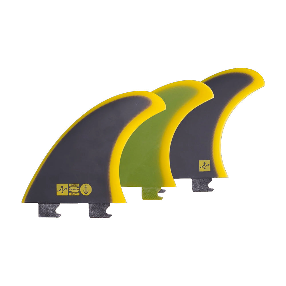 Chemistry Tri - MD/LG - Black/Yellow (Snap-In / FCS II)