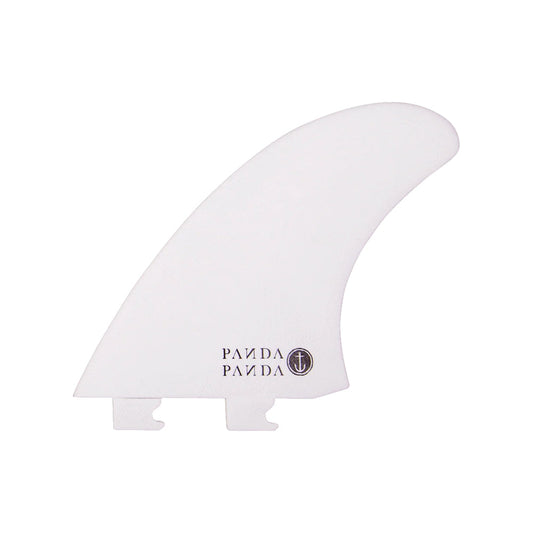 Panda Twin + Trailer - Large - White/Pink (Snap-In / FCS II)