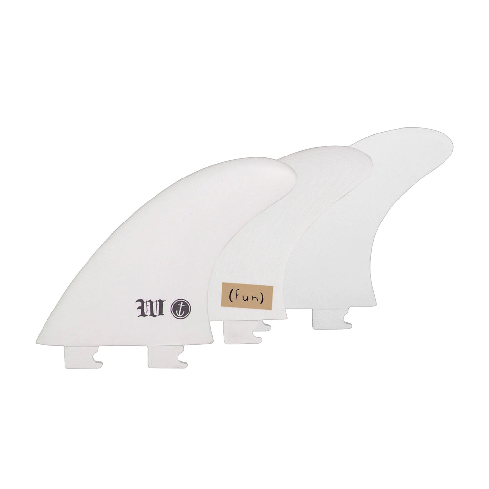 Wade Goodall Tri - Medium - White (Snap-In / FCS II)