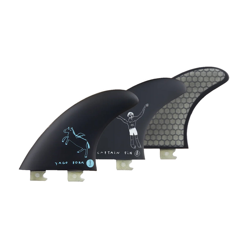 Yago Dora Tri - MD/LG - Black (Snap-In / FCS II)