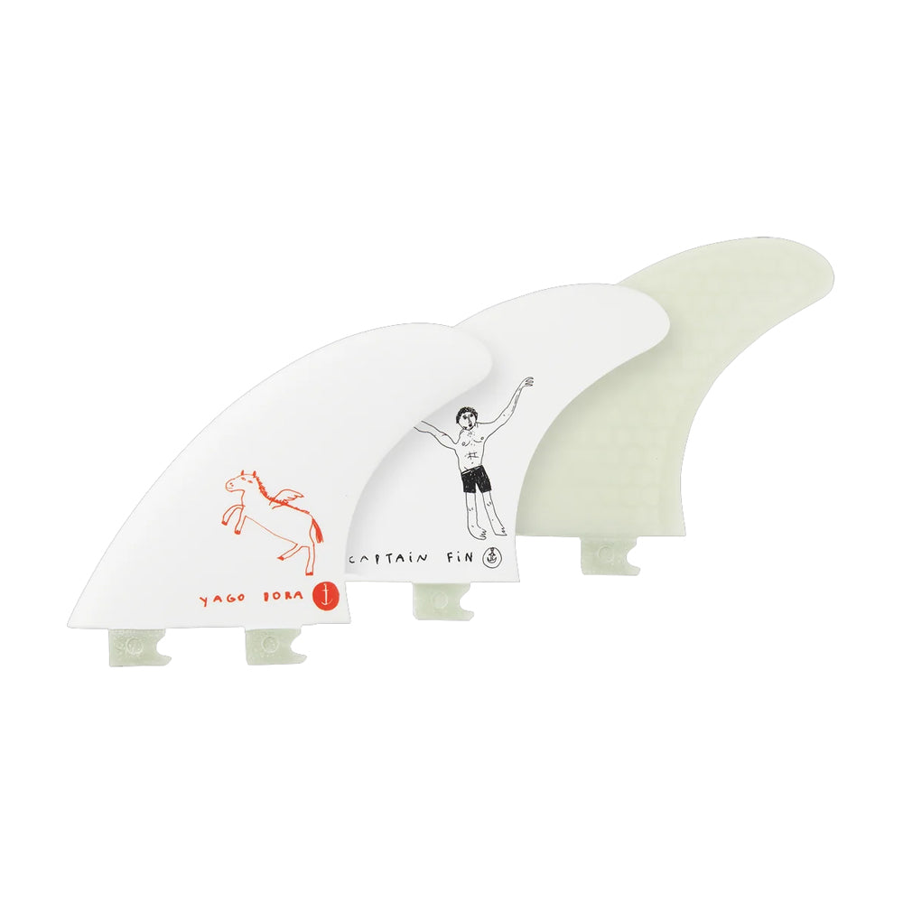Yago Dora Tri - MD/LG - White (Snap-In / FCS II)