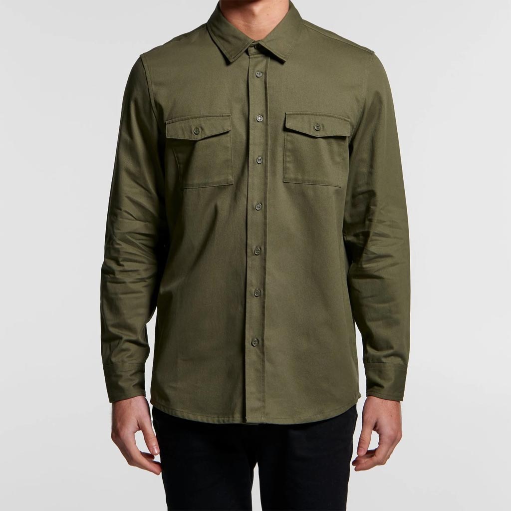 Military Shirt - Army - Captain Fin Co - UK