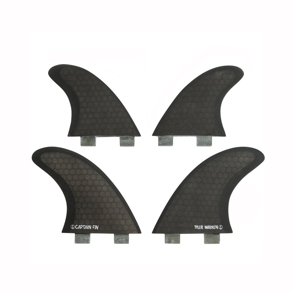 Tyler Warren Quad - Black (FCS) - Captain Fin Co - UK